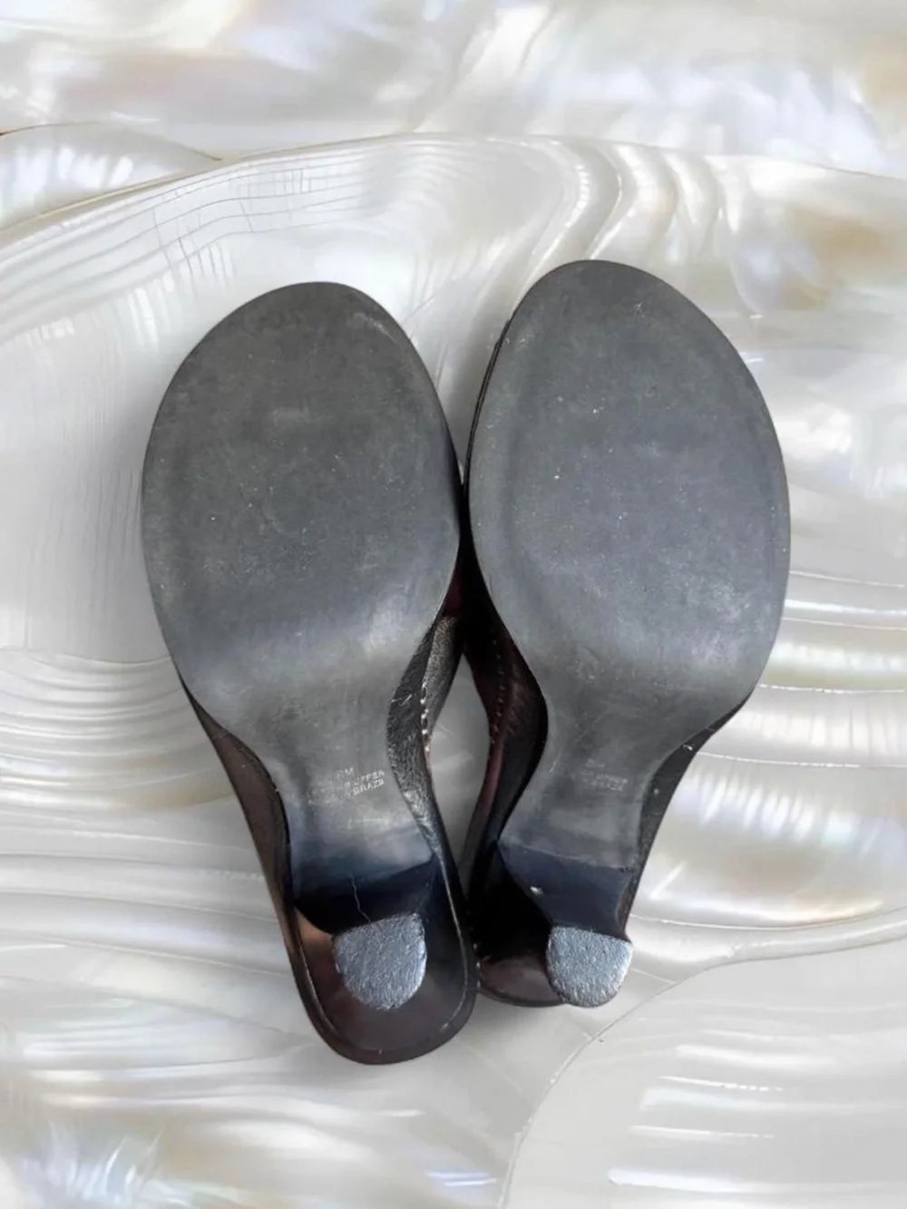 Y2K MIA Leather Platform Heels